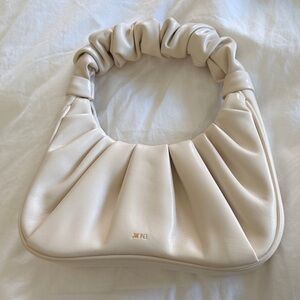 JW PEI Off-White Ruched HangBag